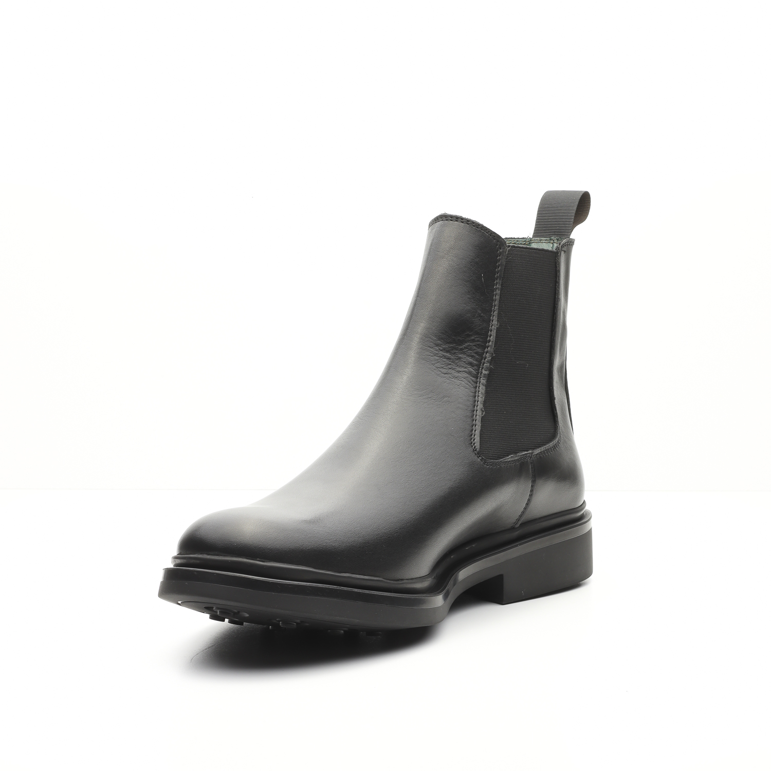 Black Leather Chelsea Boots Online | Andrea Nobile
