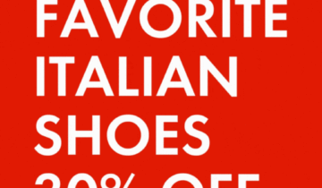 Italian Shoes 30% OFF