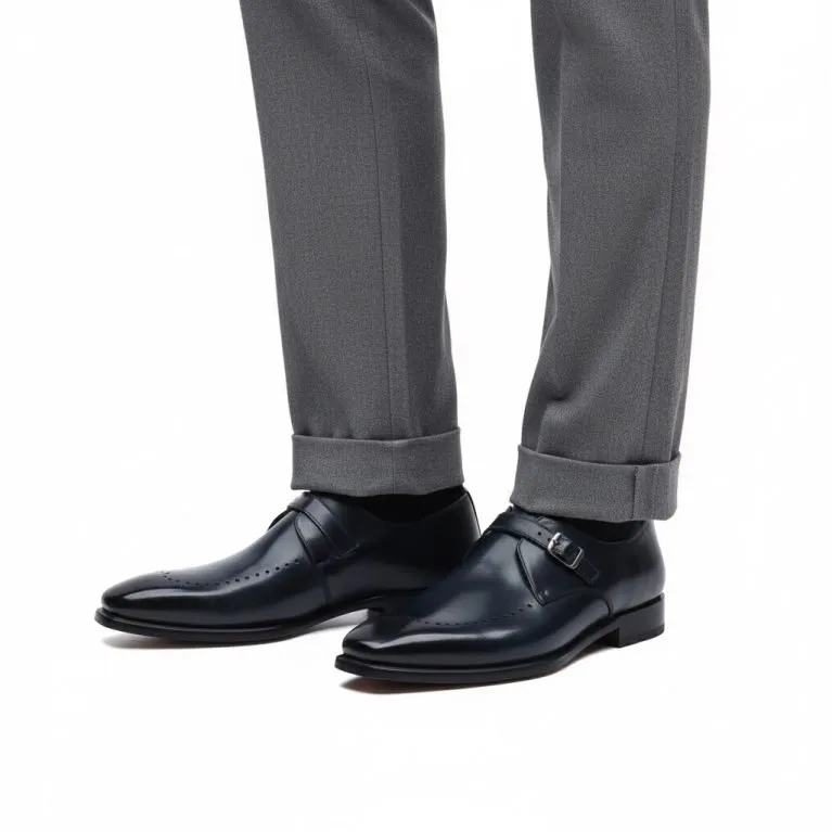 イタリア製ハンドメイドモンクストラップシューズのオンライン販売